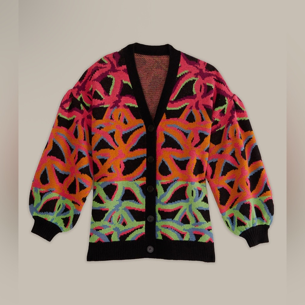 FARM Rio Multicolor Patterned Cardigan - Picture 5 of 5